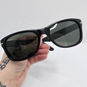 Persol 2953-S Sunglasses Men's Black Sunglasses